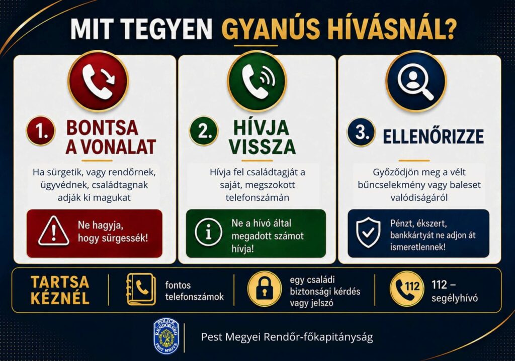 Mit tegyen gyanús hívásnál